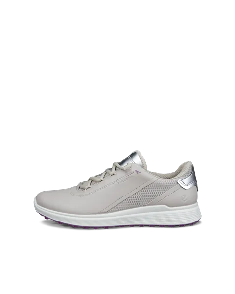 ECCO® Golf S-Casual ženske vodootporne kožne cipele za golf - siva - O
