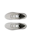ECCO® Golf S-Casual ženske vodootporne kožne cipele za golf - siva - Top_Left_Pair