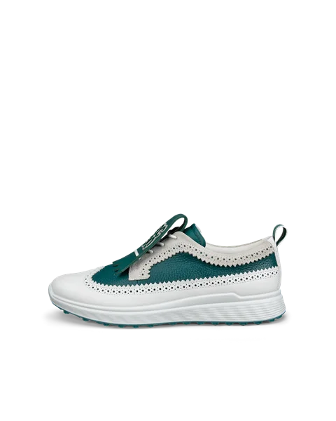 Women's ECCO® Golf S-Casual Leather Golf Shoe - Multicolour - O