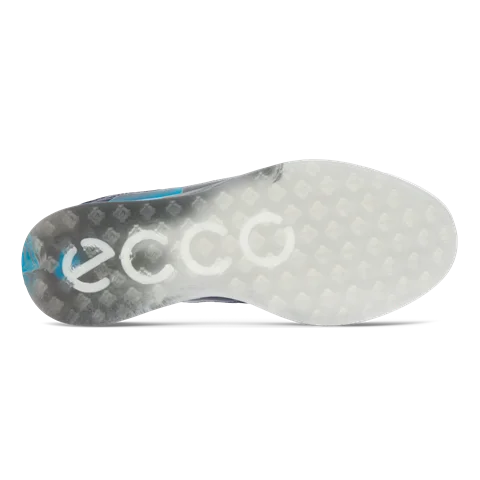 Men's ECCO® Golf S-Three Leather Gore-Tex Shoe - Navy - Sole