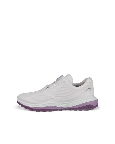 ECCO® Golf LT1 ženske vodootporne kožne cipele za golf - Pink - O