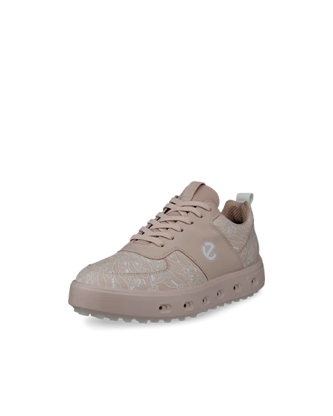ECCO® Golf Street 720 ženske kožne cipele za golf Gore-Tex - Pink - M