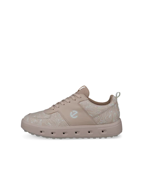 ECCO® Golf Street 720 ženske kožne cipele za golf Gore-Tex - Pink - O