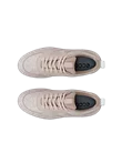ECCO® Golf Street 720 ženske kožne cipele za golf Gore-Tex - Pink - Top_Left_Pair