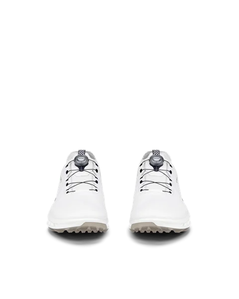 Miesten ECCO® Golf Biom C4 nahkainen Gore-Tex golfkenkä - Valkoinen - Front_Pair