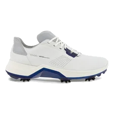 Pánská kožená Gore-Tex golfová obuv ECCO® Golf Biom G5 - Bílá - Outside