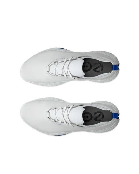 ECCO® Golf BIOM H5 vandeniui odiniai golfo bateliai vyrams - Baltas - Top_Left_Pair