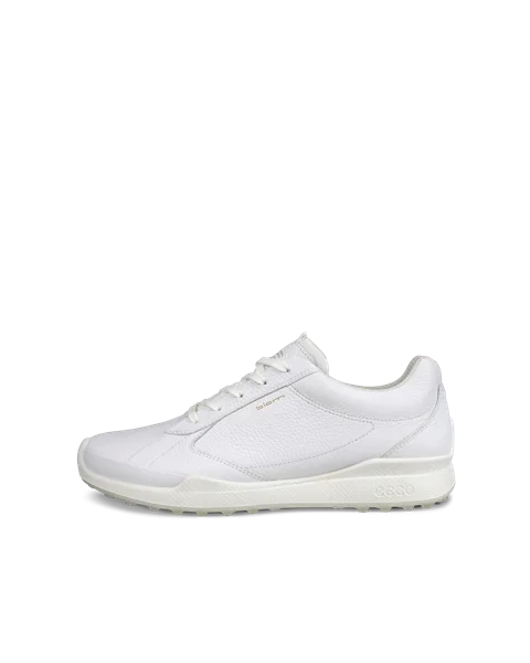 Men's ECCO® Golf Biom Hybrid Leather Shoe - White - O