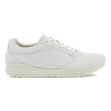 Męskie skórzane buty do golfa ECCO® Golf Biom Hybrid - Biały - Outside
