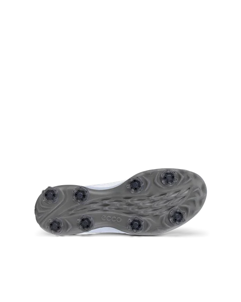 ECCO® Golf Biom Tour chaussure de golf crantée imperméable en cuir pour homme - Blanc - S