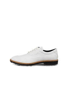 Męskie skórzane buty do golfa ECCO® Golf Classic Hybrid - Biały - O