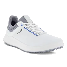 Męskie skórzane buty do golfa ECCO® Golf Core - Biały - Main