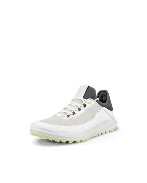 Męskie tekstylne buty do golfa ECCO® Golf Core - Biały - M