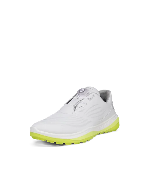 ECCO® Golf LT1 muške vodootporne kožne cipele za golf - Bijela - M