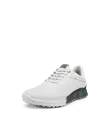 Męskie wodoodporne skórzane buty do golfa ECCO® Golf S-Three - Biały - M