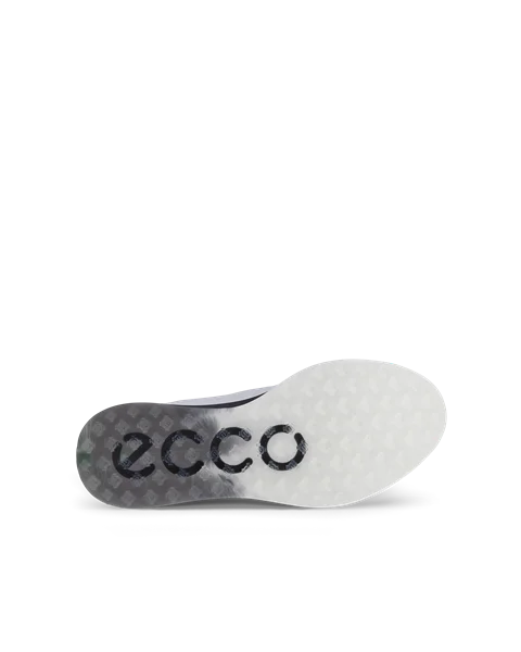ECCO® Golf S-Three chaussure de golf imperméable en cuir pour homme - Blanc - S