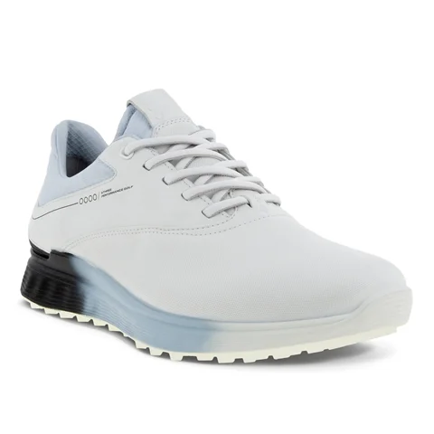 ECCO® Golf S-Three Gore-Tex golfsko i læder til herrer - Hvid - Main