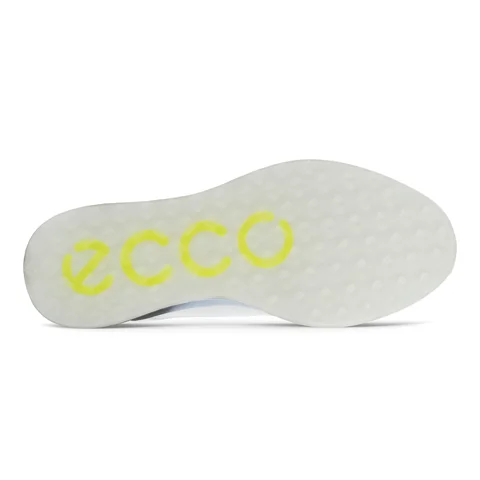 Męskie skórzane buty do golfa z Gore-Tex ECCO® Golf S-Three - Biały - Sole