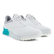 Męskie skórzane buty do golfa z Gore-Tex ECCO® Golf S-Three - Biały - Pair