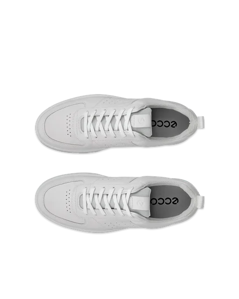 ECCO® Golf Street 720 odiniai golfo bateliai su „Gore-Tex“ vyrams - Baltas - Top_Left_Pair