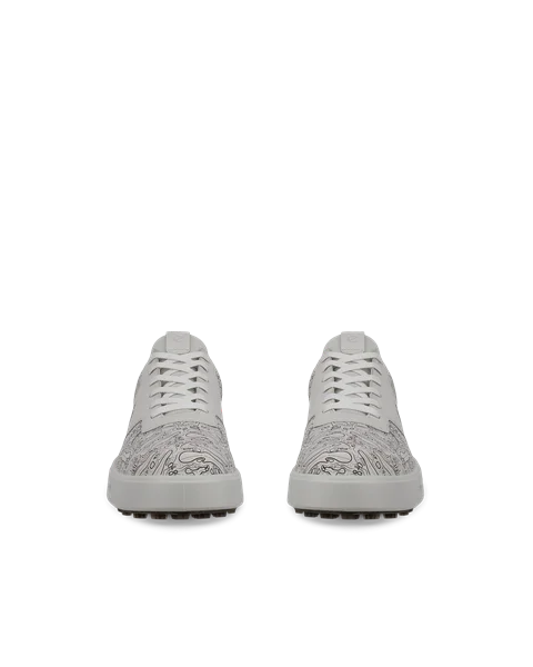 ECCO® Golf Street 720 Herren Golfschuh aus Leder mit Gore-Tex - Weiß - Front_Pair