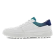 Męskie skórzane buty do golfa ECCO® Golf Tray - Biały - Inside
