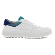 Sapatos golfe couro homem ECCO® Golf Tray - Branco - Outside