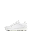 Damskie skórzane buty do golfa ECCO® Golf Biom Hybrid - Biały - O