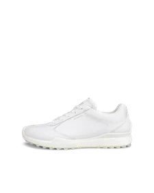 Ladies ECCO® Golf Biom Hybrid Leather Shoe - White - O