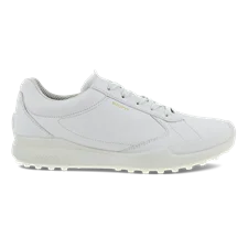 Damskie skórzane buty do golfa ECCO® Golf Biom Hybrid - Biały - Outside