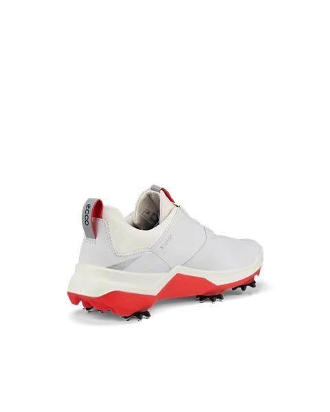 Ladies ECCO® Golf Biom G5 Leather Gore-Tex Cleats - White - B