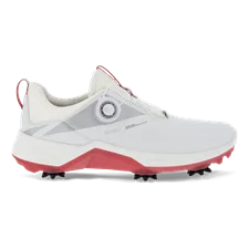 ECCO® Golf Biom G5 ženske kožne cipele Gore-Tex s čepovima za golf - Bijela - Outside