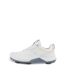 Dámská kožená Gore-Tex golfová obuv ECCO® Golf Biom G5 - Bílá - O