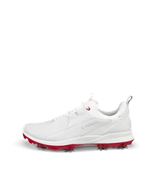 Women's ECCO® Golf Biom Tour Leather Waterproof Cleats - White - O