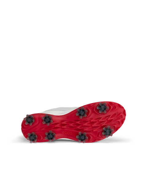 ECCO® Golf Biom Tour golfsko i vandtæt i læder med spikes til damer - Hvid - S