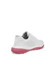 Damskie wodoodporne skórzane buty do golfa ECCO® Golf LT1 - Biały - B