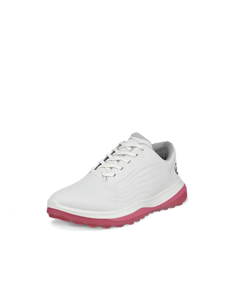 Dámská kožená golfová voděodolná obuv ECCO® Golf LT1 - Bílá - M