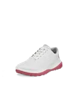 ECCO® Golf LT1 chaussure de golf imperméable en cuir pour femme - Blanc - M