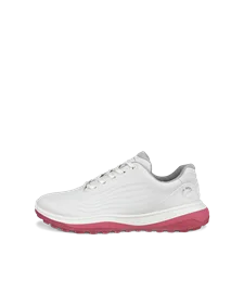 Dámská kožená golfová voděodolná obuv ECCO® Golf LT1 - Bílá - O