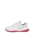 Ladies ECCO® Golf LT1 Leather Waterproof Shoe - White - O