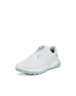 Ženski vodoodporni usnjeni čevlji za golf ECCO® Golf LT1 - bela - M