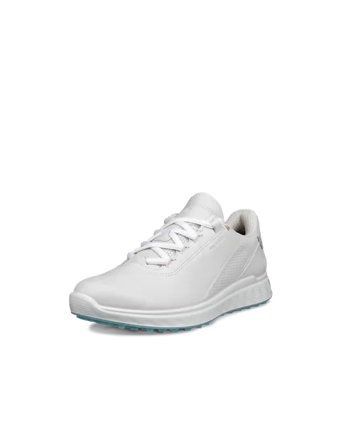ECCO® Golf S-Casual ženske vodootporne kožne cipele za golf - Bijela - M