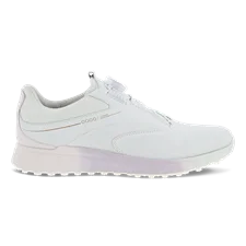 ECCO® Golf S-Three ženske kožne cipele za golf Gore-Tex - Bijela - Outside