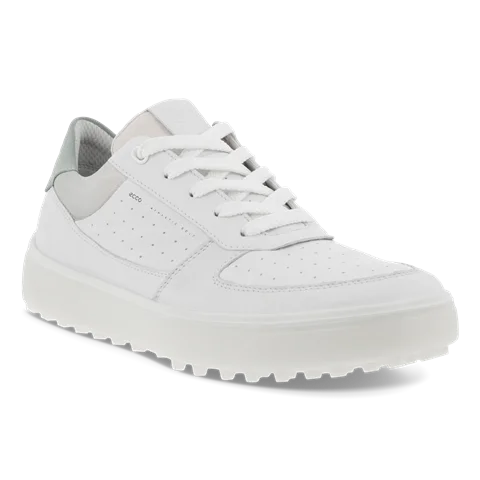 ECCO® Golf Tray chaussure de golf en cuir pour femme - Blanc - Main