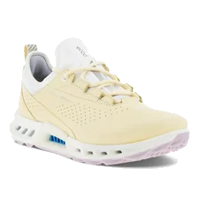 ECCO® Golf Biom C4 Gore-Tex golfsko i læder til damer - Gul - Main