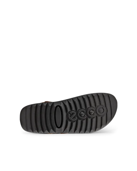 ECCO® Cozmo sandaler i nubuck med to remme til herrer - Brun - S