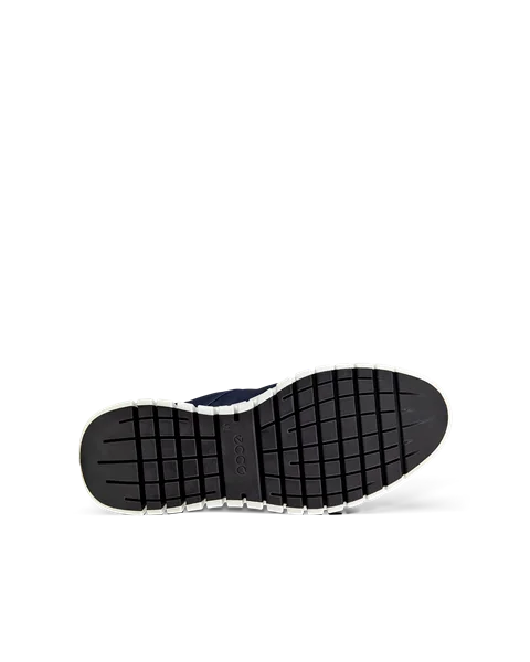 ECCO® Gruuv sneakers i læder til herrer - Marineblå - S