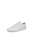 ECCO® Soft Zero sneakers i læder til herrer - Hvid - M
