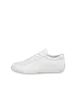 ECCO® Soft Zero sneakers i læder til herrer - Hvid - O