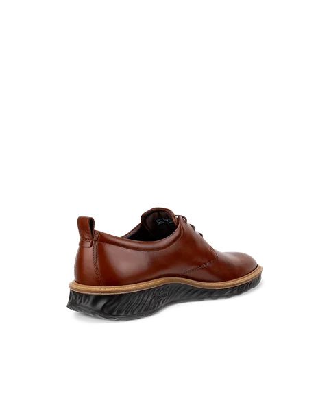 ECCO® ST.1 Hybrid Herren Derbyschuhe aus Leder - Braun - B